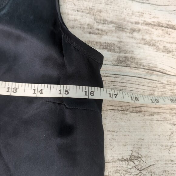 Brochu Walker Black 100% Silk Slip Dress Size Small - Picture 4 of 6